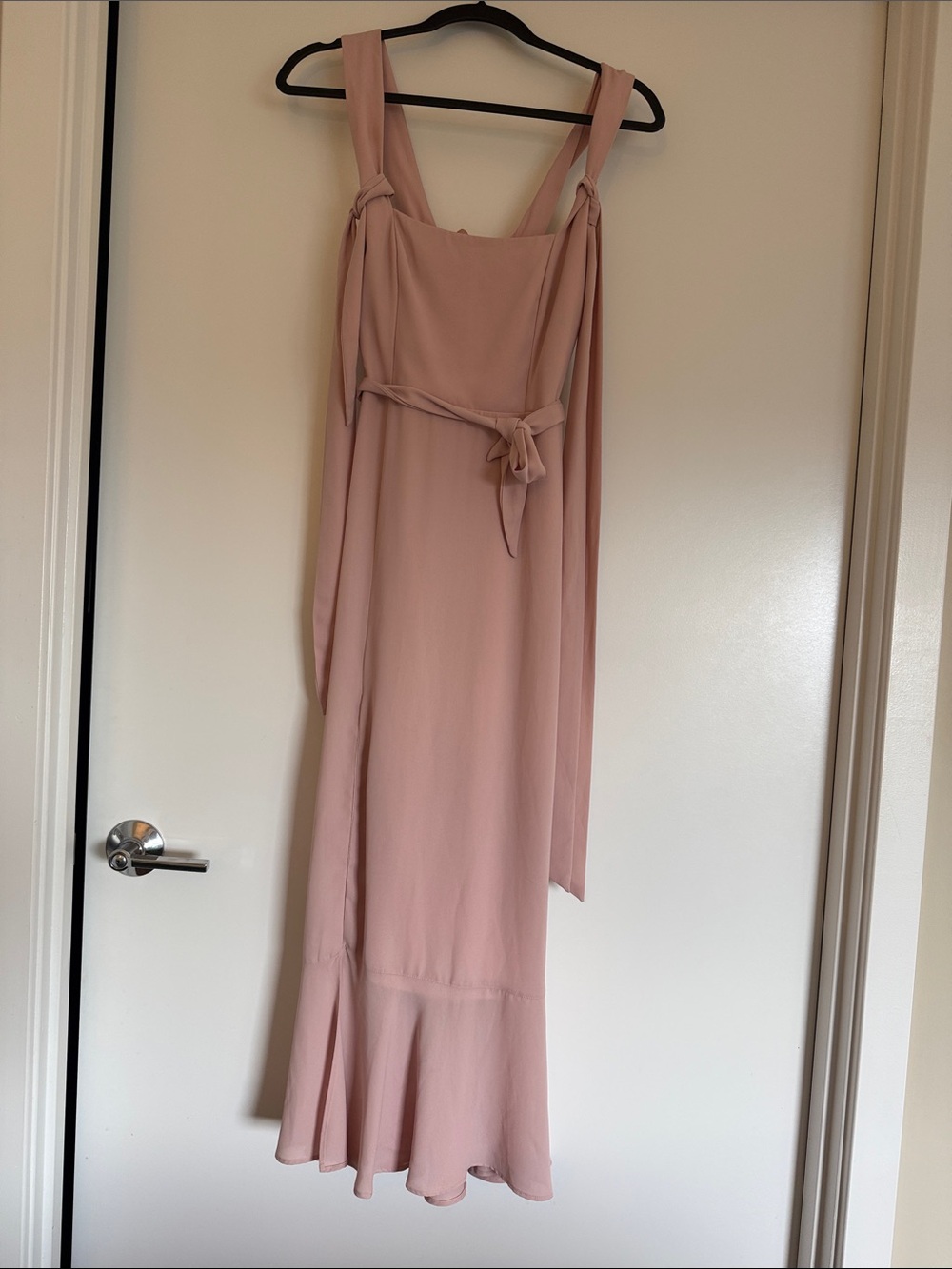 Show Me Your Mumu Claire Midi Dress Show Me The Ring XS Pink Bridesmaid dress